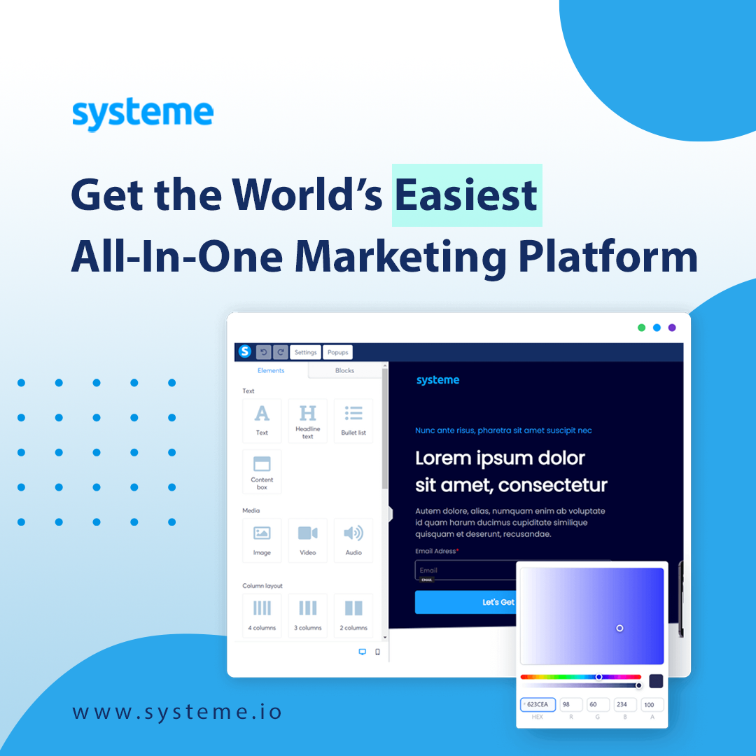 Systeme.io Banner
